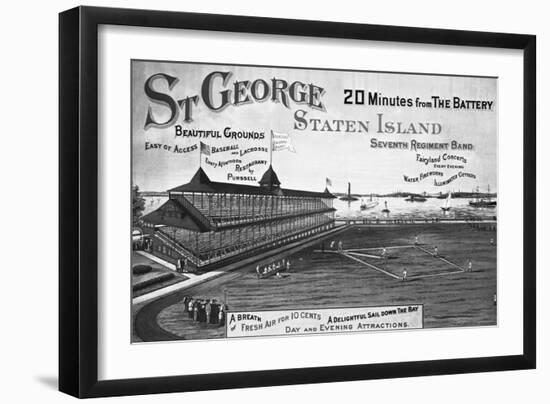 St. George, Staten Island-null-Framed Giclee Print