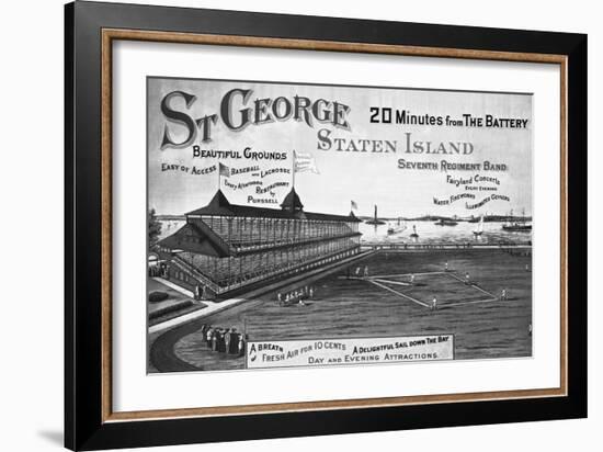 St. George, Staten Island-null-Framed Giclee Print