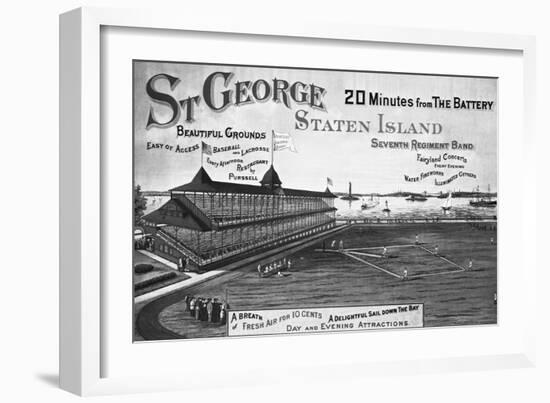 St. George, Staten Island-null-Framed Giclee Print