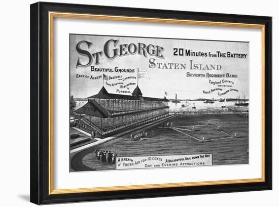 St. George, Staten Island-null-Framed Giclee Print