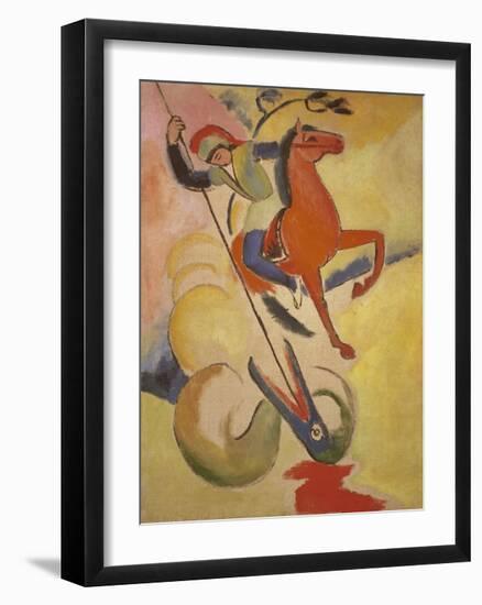 St George-Auguste Macke-Framed Giclee Print