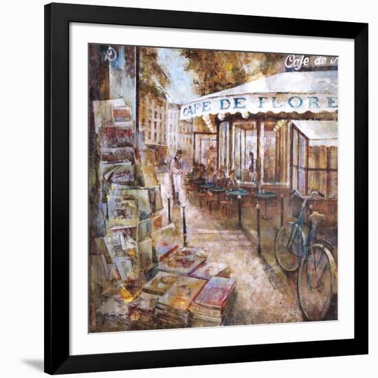 St.Germain, Paris-Noemi Martin-Framed Art Print