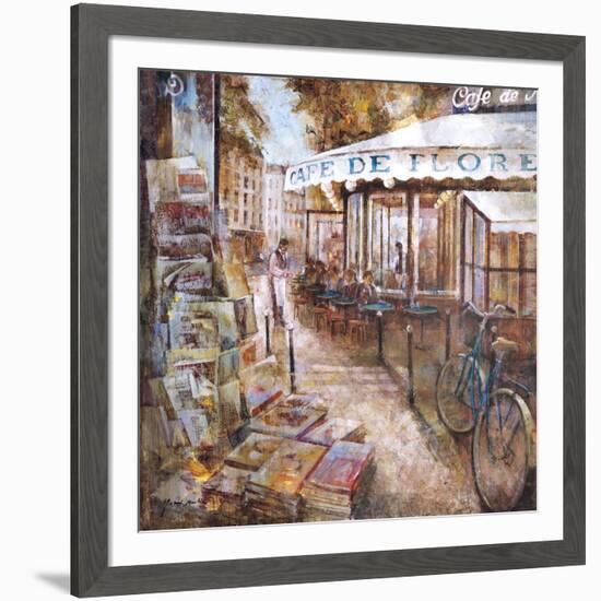 St.Germain, Paris-Noemi Martin-Framed Art Print