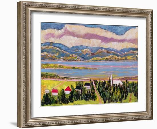 St. Germain, Quebec-Patricia Eyre-Framed Giclee Print