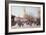 St. Germaine de Pres-Eugene Galien-Laloue-Framed Giclee Print