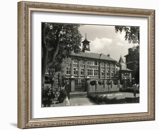 St Giles Hospital, Camberwell, London-Peter Higginbotham-Framed Photographic Print