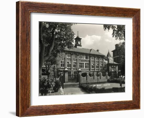 St Giles Hospital, Camberwell, London-Peter Higginbotham-Framed Photographic Print