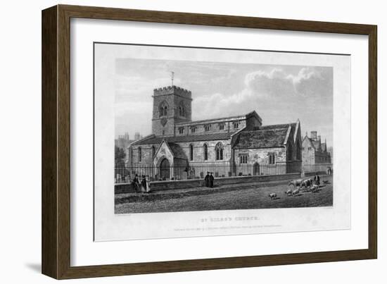 St Giles's Church, Oxford, 1834-John Le Keux-Framed Giclee Print