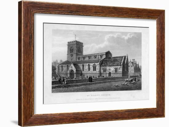 St Giles's Church, Oxford, 1834-John Le Keux-Framed Giclee Print