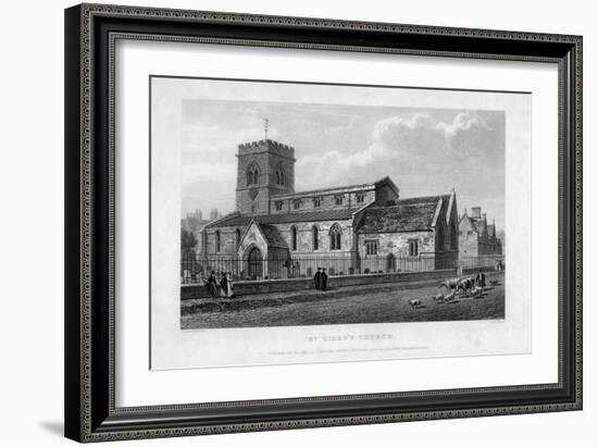 St Giles's Church, Oxford, 1834-John Le Keux-Framed Giclee Print