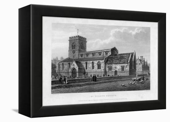 St Giles's Church, Oxford, 1834-John Le Keux-Framed Premier Image Canvas