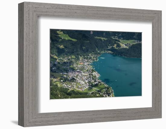 St. Gilgen, Wolfgangsee, Austria, Salzburg State, Salzkammergut-Frank Fleischmann-Framed Photographic Print