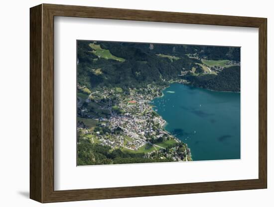 St. Gilgen, Wolfgangsee, Austria, Salzburg State, Salzkammergut-Frank Fleischmann-Framed Photographic Print