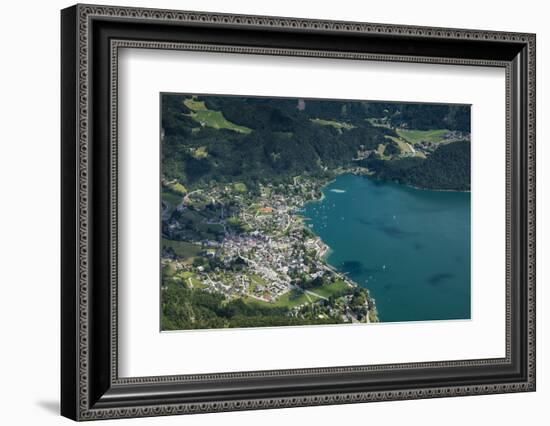 St. Gilgen, Wolfgangsee, Austria, Salzburg State, Salzkammergut-Frank Fleischmann-Framed Photographic Print