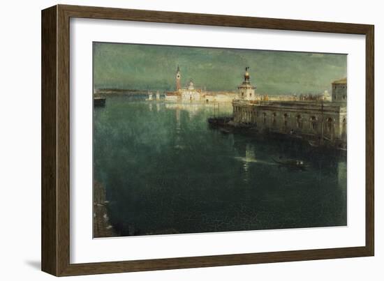 St. Giorgio from the Housetops, 1905-1906-Albert Goodwin-Framed Giclee Print