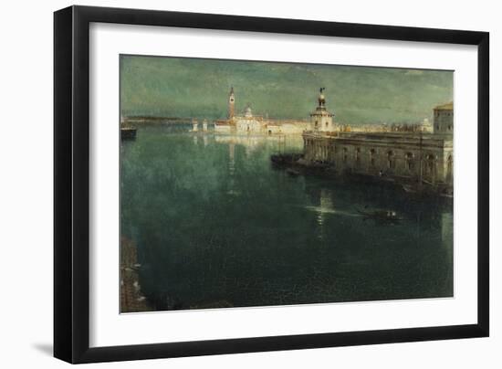 St. Giorgio from the Housetops, 1905-1906-Albert Goodwin-Framed Giclee Print