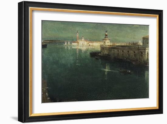 St. Giorgio from the Housetops, 1905-1906-Albert Goodwin-Framed Giclee Print