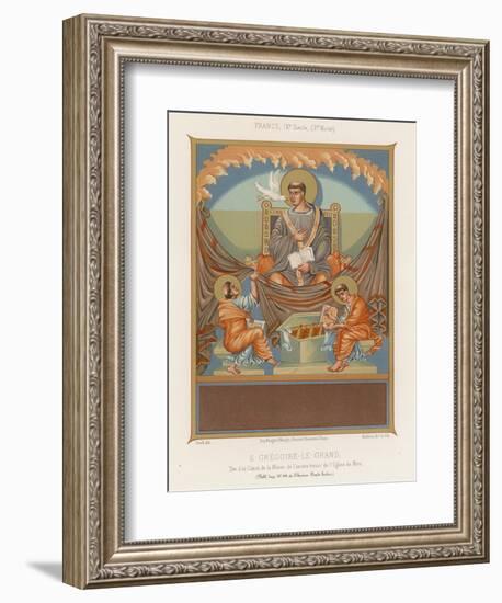 St Gregory the Great-null-Framed Giclee Print