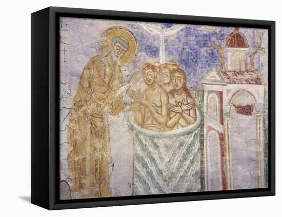 St Hermagoras Baptizing the Aquileian People-null-Framed Premier Image Canvas