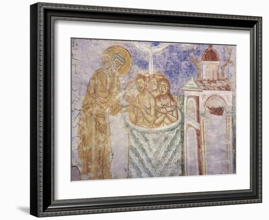 St Hermagoras Baptizing the Aquileian People-null-Framed Photographic Print