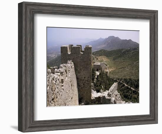 St. Hilarion Castle, North Cyprus, Cyprus-Michael Short-Framed Photographic Print