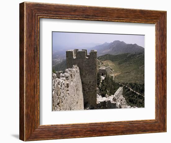 St. Hilarion Castle, North Cyprus, Cyprus-Michael Short-Framed Photographic Print