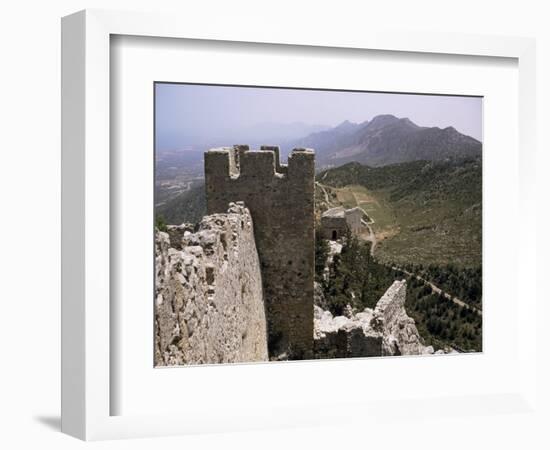 St. Hilarion Castle, North Cyprus, Cyprus-Michael Short-Framed Photographic Print