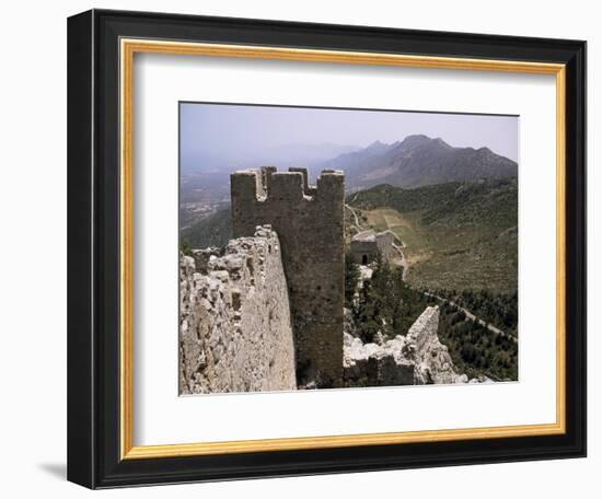 St. Hilarion Castle, North Cyprus, Cyprus-Michael Short-Framed Photographic Print