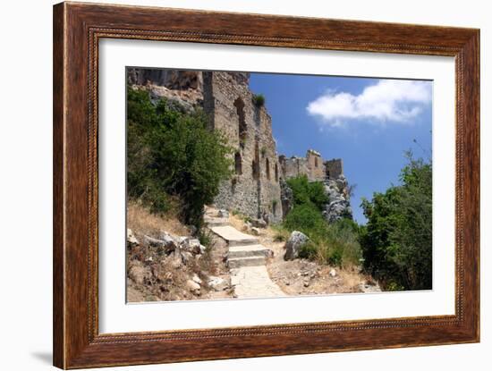 St Hilarion Castle, North Cyprus-Peter Thompson-Framed Photographic Print