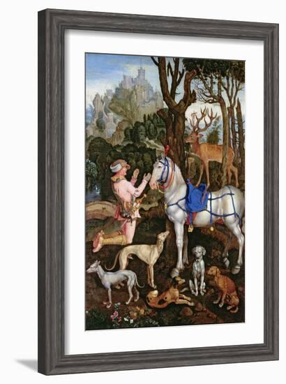 St.Hubert-Albrecht Dürer-Framed Giclee Print