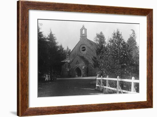 St Hugh's Church, Chakrata, India, 1917-null-Framed Photographic Print