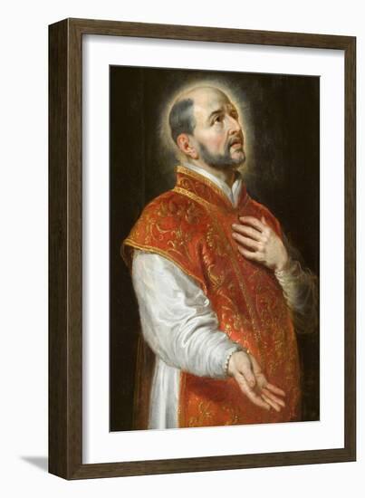 St. Ignatius, C.1600-Peter Paul Rubens-Framed Giclee Print