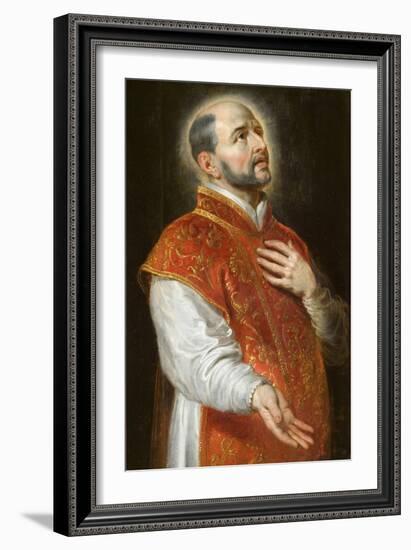 St. Ignatius, C.1600-Peter Paul Rubens-Framed Giclee Print