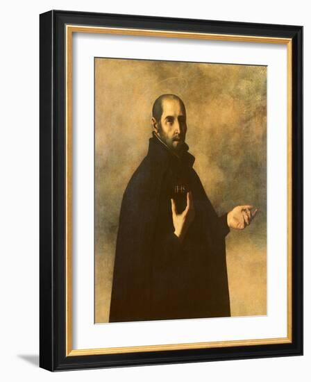 St.Ignatius Loyola-Francisco de Zurbarán-Framed Giclee Print