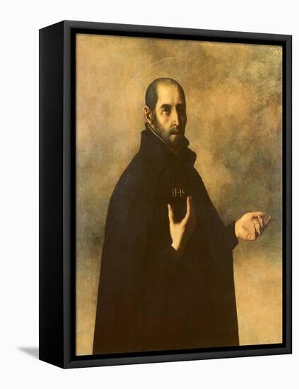 St.Ignatius Loyola-Francisco de Zurbarán-Framed Premier Image Canvas