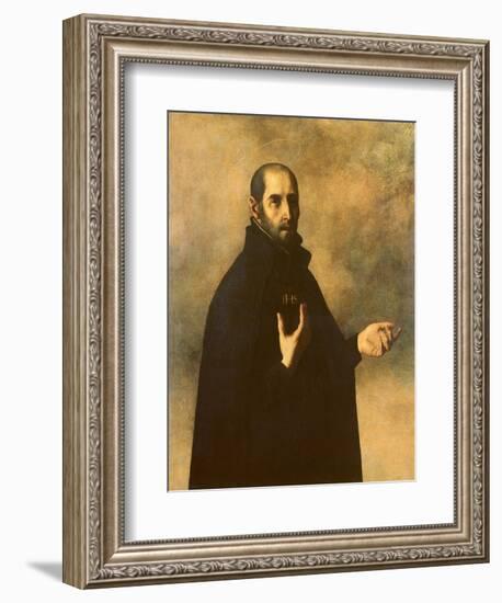 St.Ignatius Loyola-Francisco de Zurbarán-Framed Giclee Print