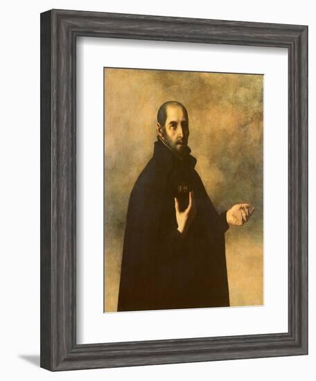 St.Ignatius Loyola-Francisco de Zurbarán-Framed Giclee Print