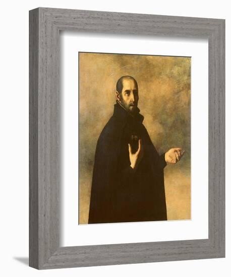 St.Ignatius Loyola-Francisco de Zurbarán-Framed Giclee Print