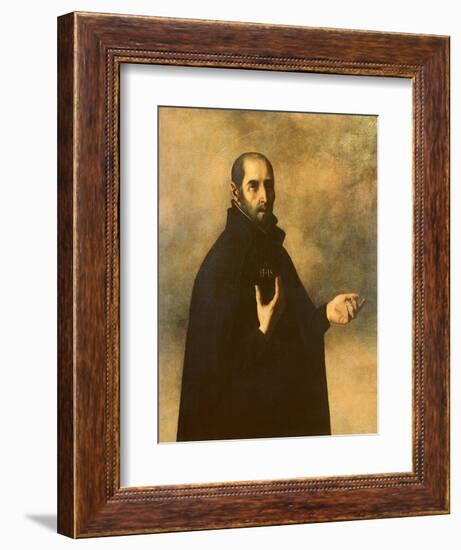 St.Ignatius Loyola-Francisco de Zurbarán-Framed Giclee Print