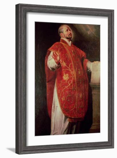 St. Ignatius of Loyola (1491-1556) Founder of the Jesuits-Peter Paul Rubens-Framed Giclee Print
