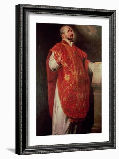 St. Ignatius of Loyola (1491-1556) Founder of the Jesuits-Peter Paul Rubens-Framed Giclee Print