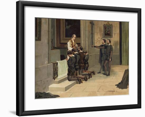 St Ignatius of Loyola, Founder of the Jesuits-null-Framed Giclee Print