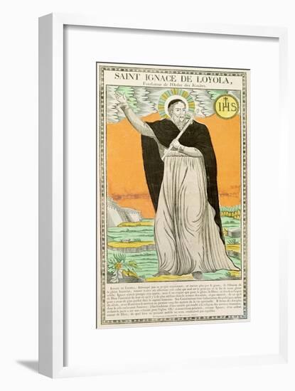 St. Ignatius of Loyola-null-Framed Giclee Print