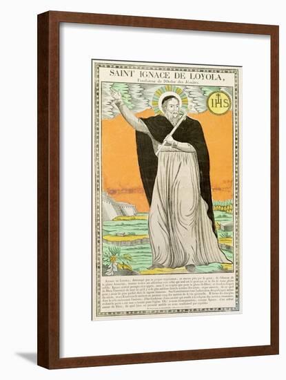 St. Ignatius of Loyola-null-Framed Giclee Print