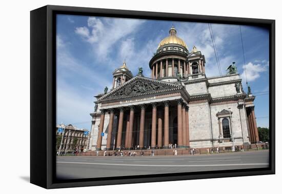 St Isaac's Cathedral, St Petersburg, Russia, 2011-Sheldon Marshall-Framed Premier Image Canvas