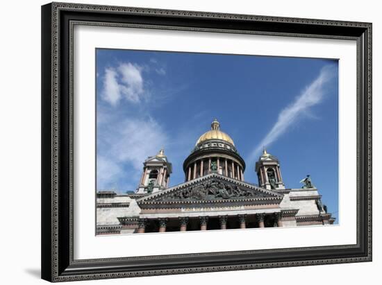 St Isaac's Cathedral, St Petersburg, Russia, 2011-Sheldon Marshall-Framed Photographic Print