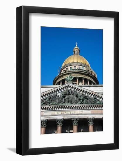 St. Isaac's Cathedral, St. Petersburg, Russia, Europe-Michael Runkel-Framed Photographic Print