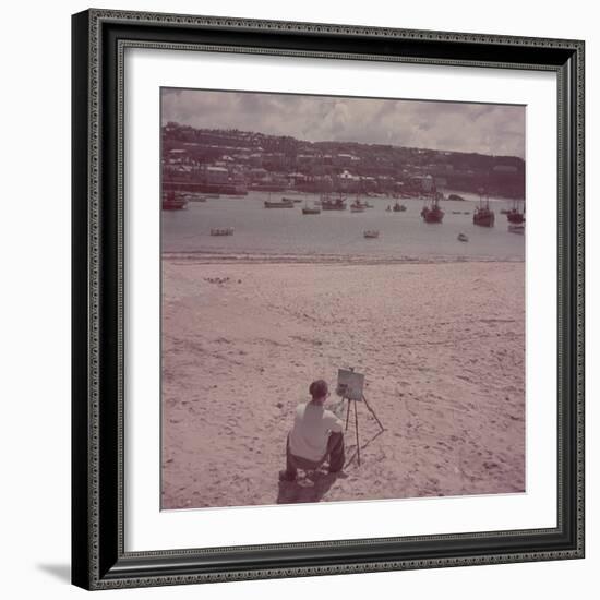 St. Ives Artists' Colony, Cornwall, England-Mark Kauffman-Framed Photographic Print