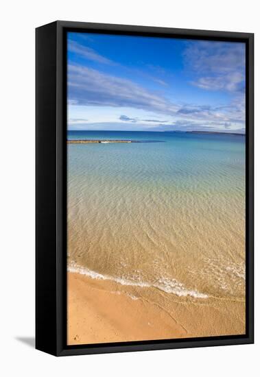 St Ives Beach-null-Framed Premier Image Canvas