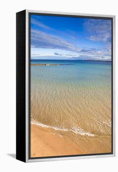 St Ives Beach-null-Framed Premier Image Canvas